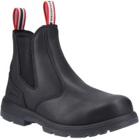 Hunter Womens Breeze Safety Chelsea Boot Black